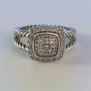 David Yurman Albion Petite Ring with diamonds